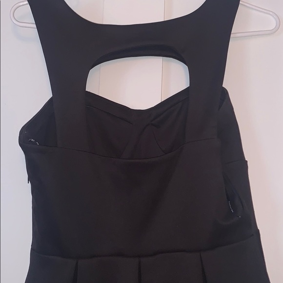Black Dress with Cutout - Picture 3 of 5
